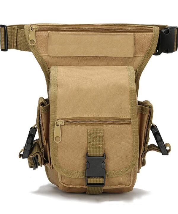 B05 Wild Fishing Portable Waist Bag Outdoor Sports Multifunctional Leg Bag, Khaki, Black, Army Green