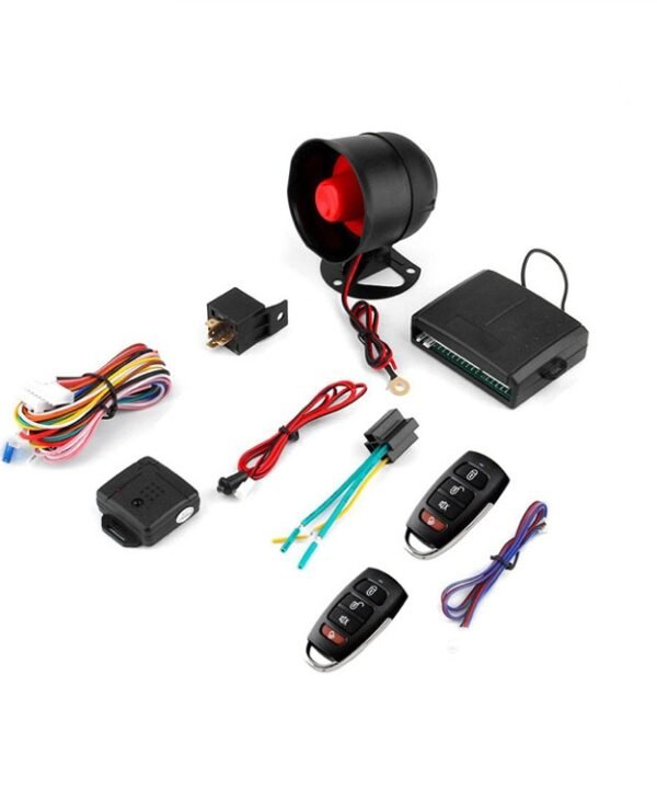 2 Set One-Way Car Anti-Theft Alarm 12V Safety Modification Supplies
