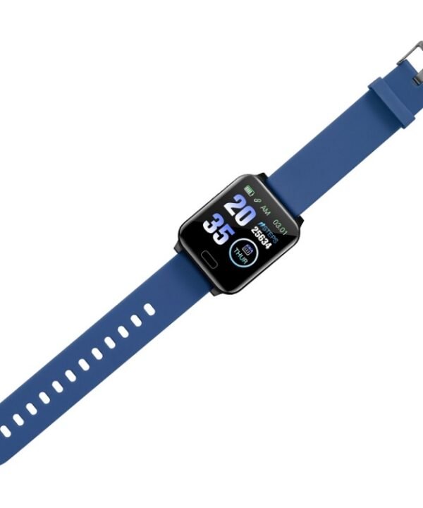 Y12 1.1 inch Screen Smart Bracelet, IP67 Waterproof, Support NFC/ Bluetooth Call/ Sleep Monitoring/ Heart Rate Monitoring/ Blood Pressure Monitoring, Blue, Black, Red