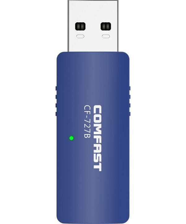 COMFAST CF-727B 1300Mbps Dual Frequency Gigabit USB Desktop Transmitter Receiver Portable Bluetooth V4.2 + WiFi Wireless Network Card