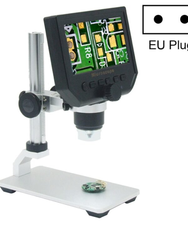 G600A HD Mobile Phone Repair Microscope 4.3 Inch Screen Digital Microscope Electron Microscope, EU Plug, US Plug