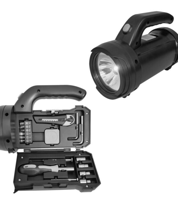 17 in 1 Outdoor Home Work Lighting Flashlight Tool Set Portable Lamp Hardware Tool Set