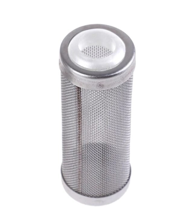 Stainless Steel Water Inlet Protective Cover Fish Tank Aquarium Filter Water Inlet Suction Filter Cover, Specification: White 12mm, White 12mm, White 16mm, Black 12mm, Black 16mm