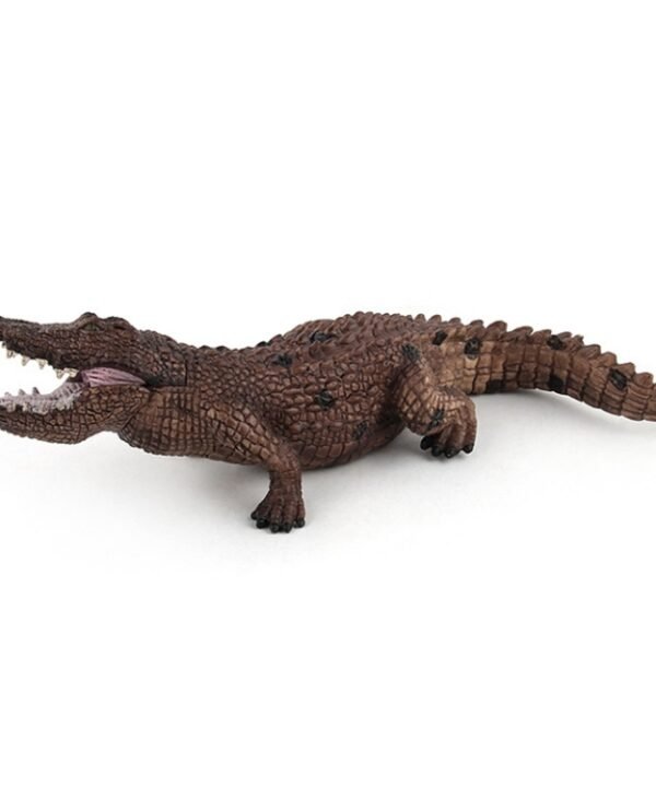 Simulation Crocodile Model PVC Wild Animal Static Decoration Toy, LX829, PL127-888, PL127-923, 3 PCS / Set