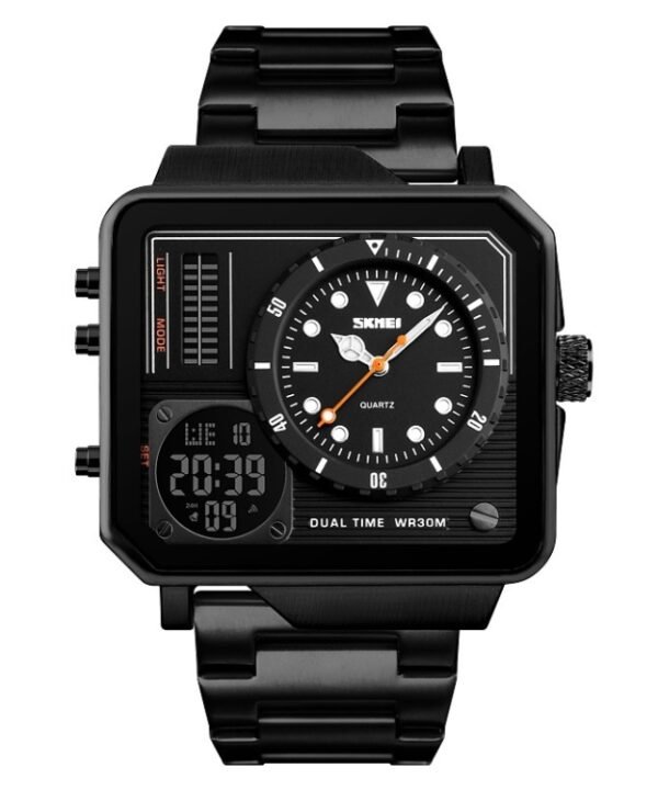 SKMEI 1392 Multi-Function Outdoor Sports Watch Business Double Display Waterproof Electronic Watch