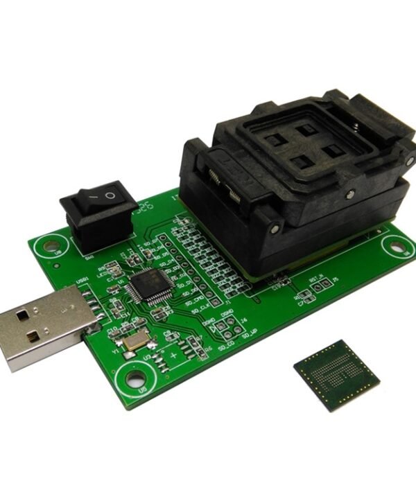 EMCP162/168 Flip Shrapnel To USB Test Socket EMCP Programming Socket Mobile Phone Font Read-Write Socket
