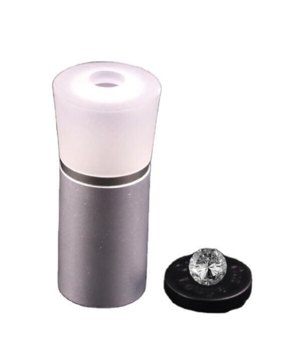 2 PCS Metal Cutting Mirror Jewelry Diamond Identification Tool 10 Times Magnifying Glass Diamond Instrument Diamond Ring Observer
