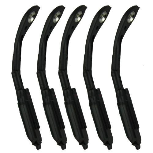 5 PCS Mini Eye-protection Clip-on Book Lights Folding LED Night Lamp, Clip-on Book Lights