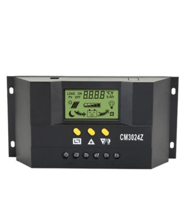 CM3024Z 12V24V 30A Solar Controller LCD Display Solar Charge Controller