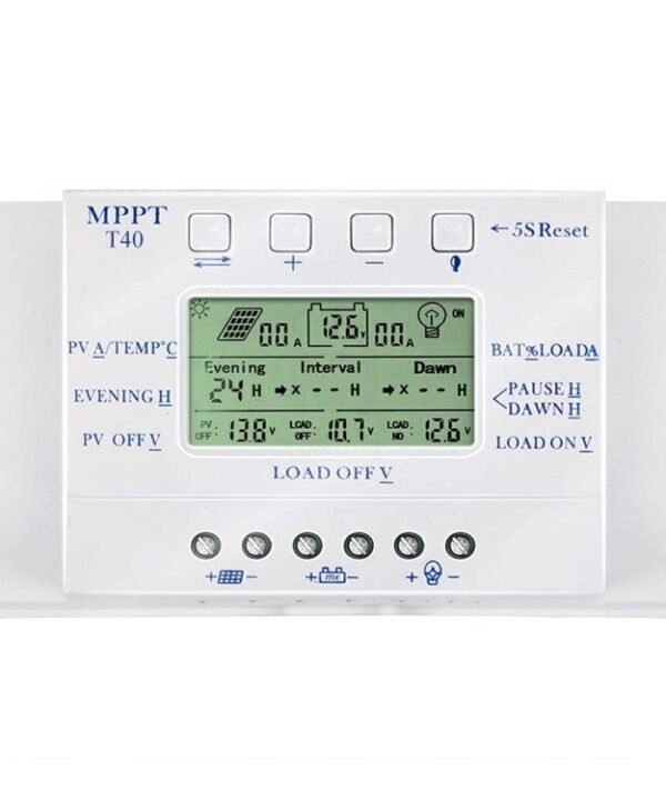 MPPT T40-40A Solar PWM Controller