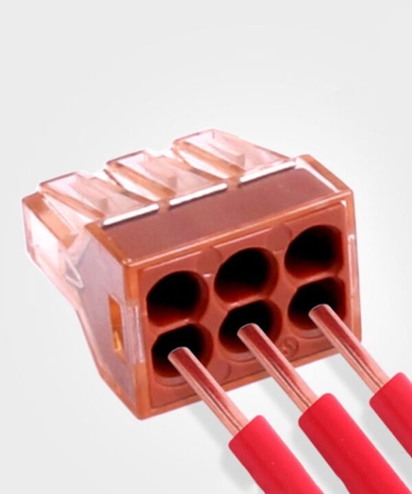 10 PCS VSELE VSE-606A Four-Hole Multi-Function Terminal Block Wire Quick Connector