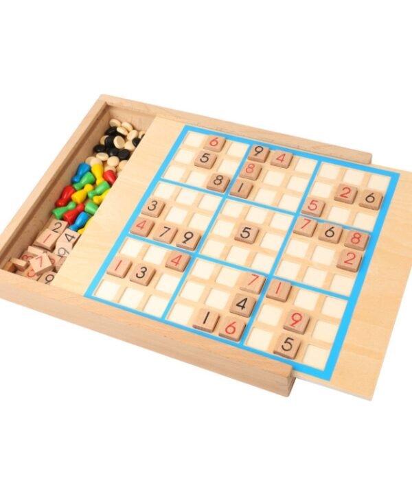 5 In 1 Multifunctional Sudoku Flying Gomoku Board Game Early Education Puzzle Game Board