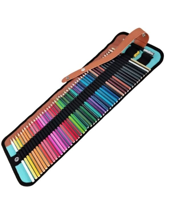 50-Color Hexagonal Oily Colored Pencil Art Drawing Colored Pencil Set