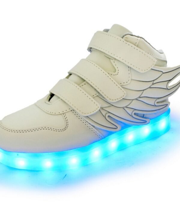 Children Colorful Light Shoes LED Charging Luminous Shoes, 25, 26, 27, 28, 29, 30, 31, 32