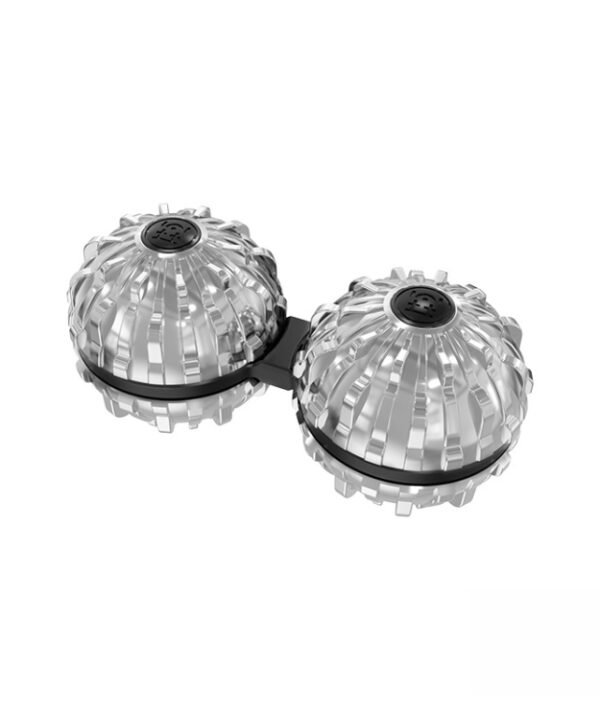 Siamese Massage Ball Fingertip Spinner Toy Decompression Artifact, (Silver), (Black), (Bronze), (Red Copper)