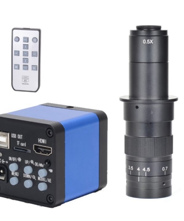 16 Million Pixel Industrial Camera + 0745 Adjustable Focus Camera Lens CCD High-Definition Photo Electron Microscope