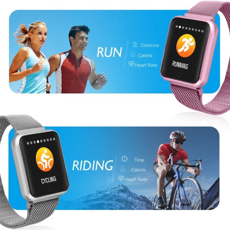 P68 Smart Watches Heart Rate Monitor Blood Pressure Activity Tracker for Xiaomi Band 3 Huawei Color Band 2, TBD056989501A, TBD056989501B, TBD056989501C, TBD056989501D, TBD056989501E, TBD056989501F, TBD056989501G - Image 3