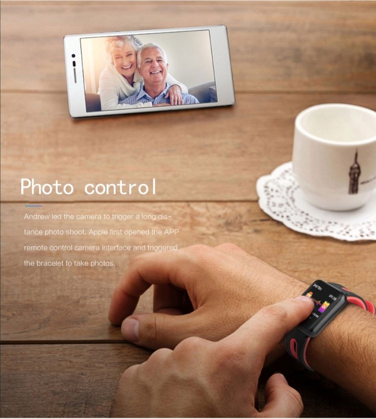 P68 Smart Watches Heart Rate Monitor Blood Pressure Activity Tracker for Xiaomi Band 3 Huawei Color Band 2, TBD056989501A, TBD056989501B, TBD056989501C, TBD056989501D, TBD056989501E, TBD056989501F, TBD056989501G - Image 24