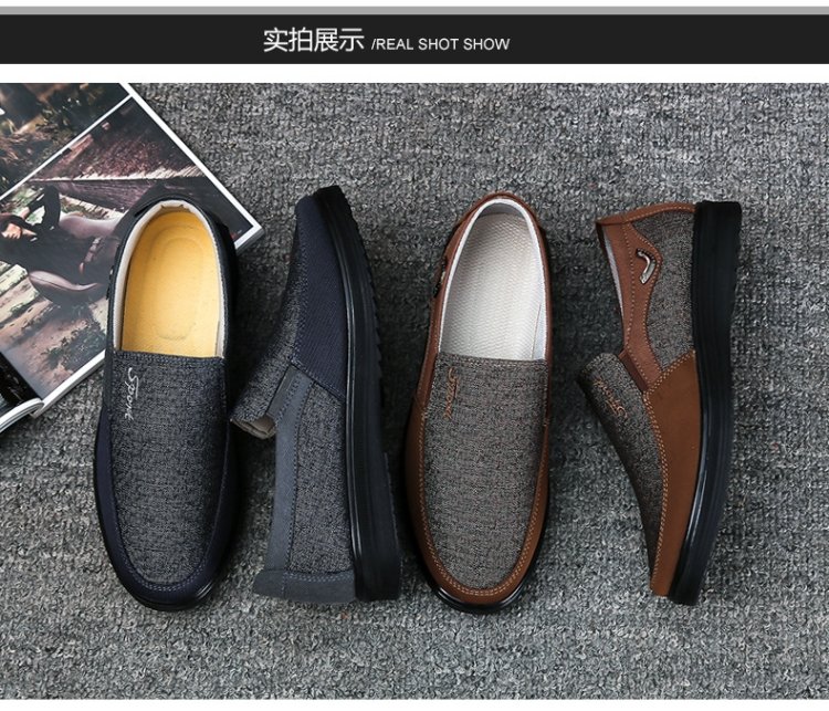 Low-cut Business Casual Soft Soles Flat Shoes for Men, 48, 49, 50 - Image 11