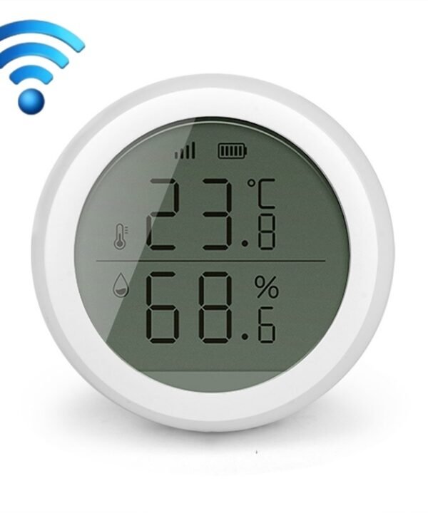 LQ-698 Tuya Smart Home Wireless Temperature And Humidity Detector Sensor, Need to be used with Gateway (TBD05620685)