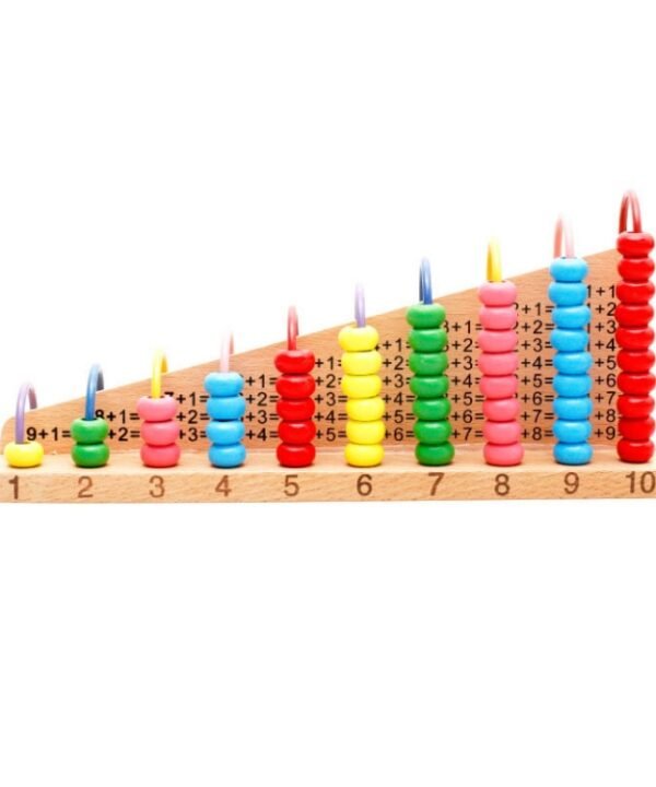 Wooden Children Bead Calculation Frame Multi-Function Early Education Teaching Kids Mathematical Addition And Subtraction Learning Toys