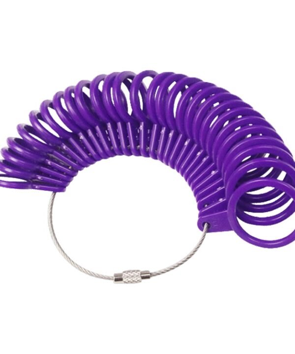 2 PCS Plastic Ring Circle Measurement Tools, 2 PCS