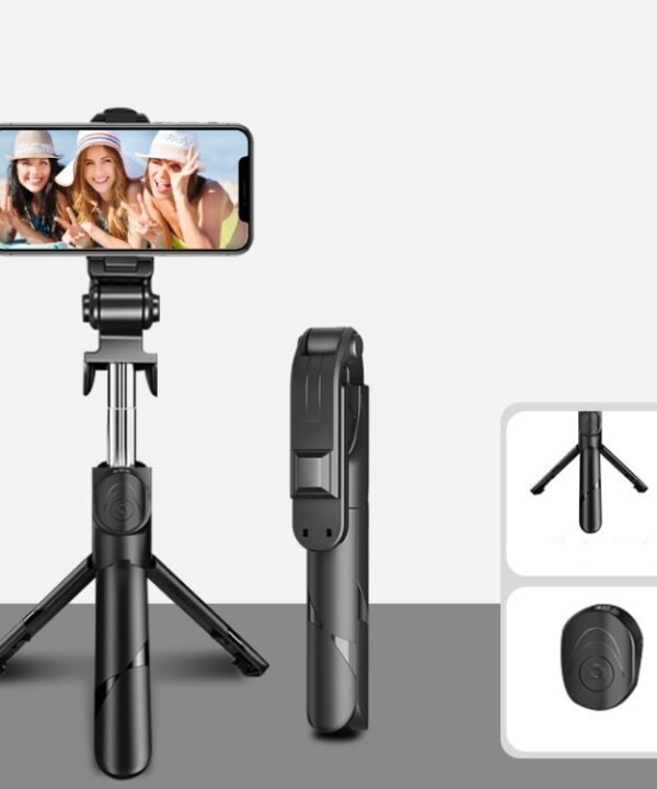 No Bluetooth Black XT02 360-Degree Rotating Multi-Function Retractable Mobile Phone Selfie Stick To Shoot Live TV Drama Tripod, Bluetooth Black, Bluetooth White, 2 PCS No Bluetooth Black, 2 PCS No Bluetooth White