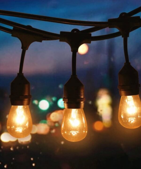 10 In 1 Outdoor Solar Bulb String Lamp Waterproof Solar Garden Light