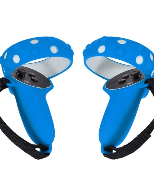 2 Sets GS092 Handle Controller Silicone Protective Cover Anti-Fall And Anti-Lost All-Inclusive Cover For Oculus Quest 2, GS092 Blue, GS092 Black, GS092 Red, GS092 Gray