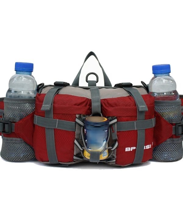 5L Outdoor Sports Multifunctional Cycling Hiking Waist Bag Waterproof Large-Capacity Kettle Bag, 28.5 x 15 x 13cm