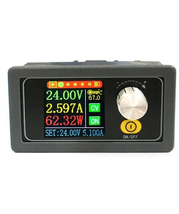 Colorful Screen DC 6.0-36V to 0.6-36V 5A Step Down Stabilized Power Supply Constant Voltage Current Buck Power Converter Power Supply Adjustable Module, SK3580