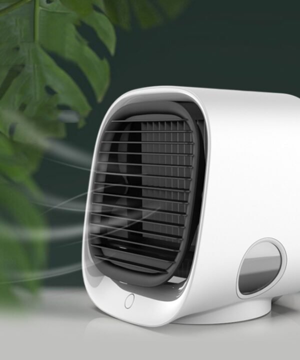 Desktop Cooling Fan USB Portable Office Cold Air Conditioning Fan, M201 Sky White, M201 Cherry Pink, M201 Molan Green, M302 Ivory White, M302 Girl Pink, M302 Molan Green