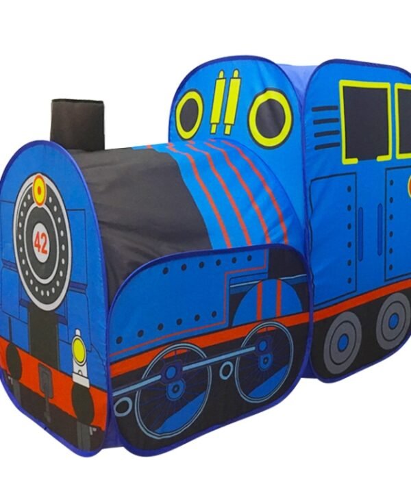 Children Tent House Train Foldable Play House Indoor Crawling Tunnel Ocean Ball Pool