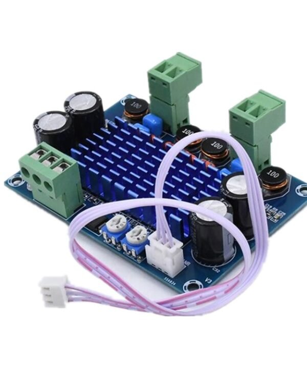 HW-447 High Power Digital Power Amplifier Board TPA3116D2 Chassis Dedicated Plug-in 5-28V Output 120W