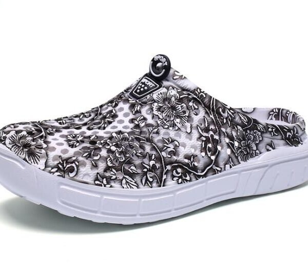 Hollow Hole Shoes Light and Breathable Home Half Slippers Beach Shoes for Women, 36, 37, 38, 39, 40, 41