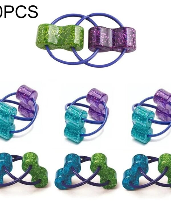 10 PCS Large Bicycle Decompression Chain Toys, Bicycle Decompression Chain