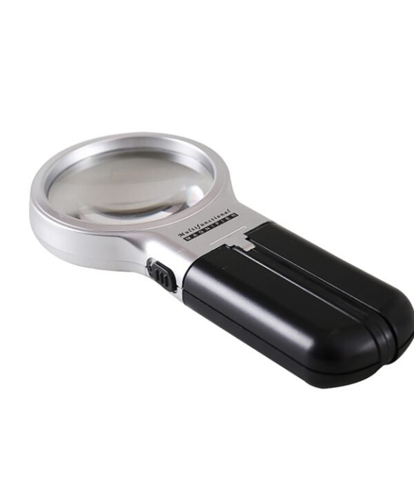 Th7006 Multi-Function Folding Magnifying Mirror With LED Lamp Hold Bracket Two-Purpose Reading Repair Acrylic 3 Times Magnifier
