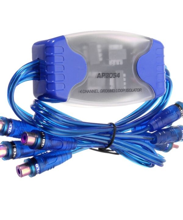 4RCA Audio Filter Eliminates Audio-Sounding Noise To Improve Sound Car Audio Filters