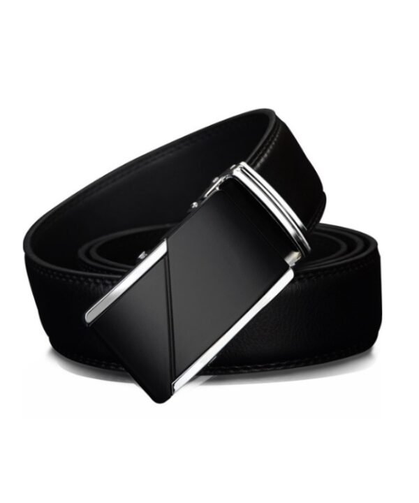 COWATHER CZ025 Men Fashion Business Two-Layer Cowhide Automatic Buckle Belt,Length：, 110cm, 115cm, 120cm, 125cm, 130cm