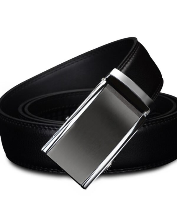COWATHER CZ022 Men Two-Layer Leather Casual Business Automatic Buckle Belt, Length:, 110cm, 115cm, 120cm, 125cm, 130cm