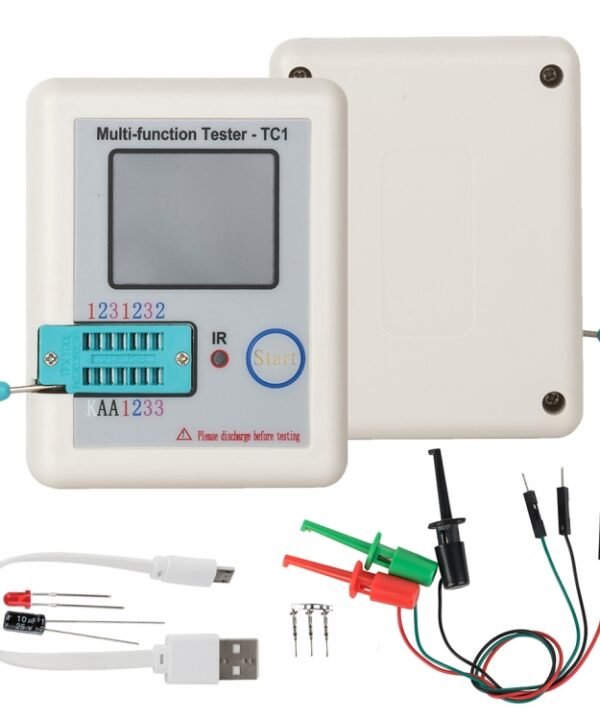 LCR-TC1 Full Colorful Screen Transistor Tester for Diode Triode Capacitor Resistor Test, LCR-TC1