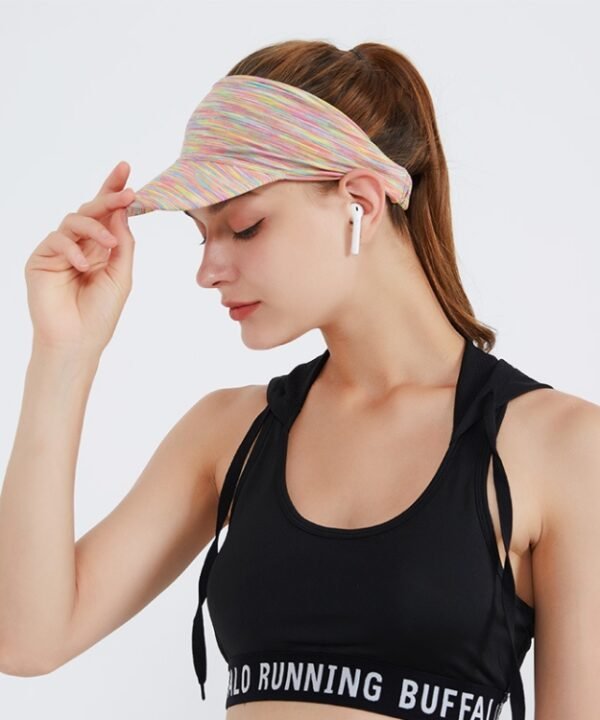 Sports Headband Empty Top Hat Summer Outdoor Sunscreen Breathable Riding And Running Peaked Cap For Men And Women, Free Szie