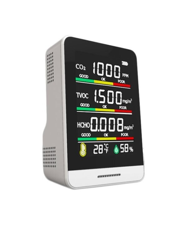 AK3 Portable CO2 Air Quality Formaldehyde Carbon Dioxide Detector