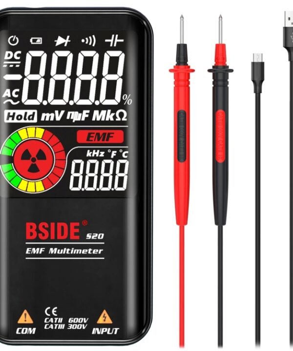 BSIDE S20 Intelligent Large Screen Electromagnetic Radiation Multimeter Tester
