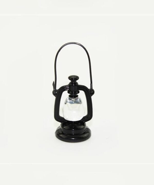 Retro Oil Lamp Doll House Miniature Kitchen Living Room Accessories Children Role Playing Toy