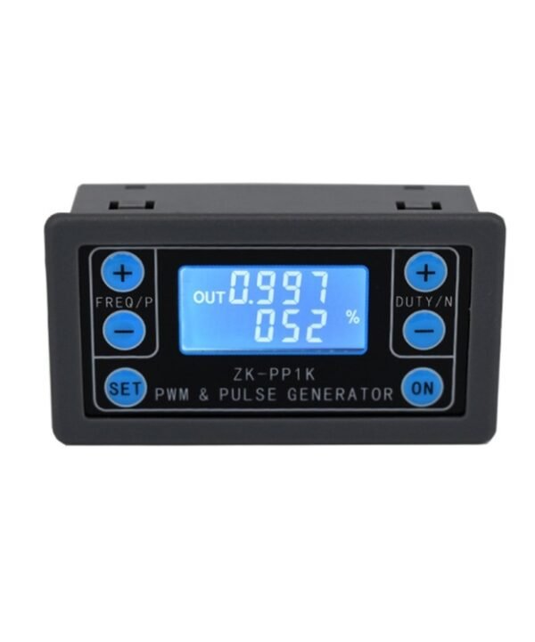 ZK-PP1K PWM Signal Generator 1Hz-150KHz PWM Pulse Frequency Duty Cycle Adjustable Square Wave Generator