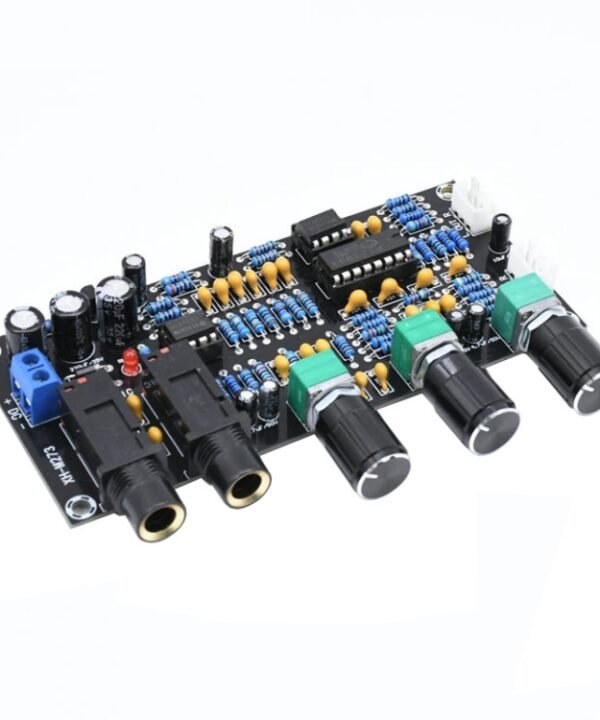 XH-M273 DC12-24V Microphone Amplifier Board K Song Singing Power Amplifier Board, Reverberation Board