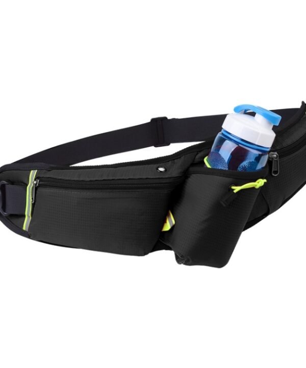 Outdoor Sports Water Bottle Waist Bag Multifunctional Fitness Running Mobile Phone Invisible Waist Bag, Black, Blue, Violet, Rose Red, Fluorescent Green, Royal Blue, Army Green