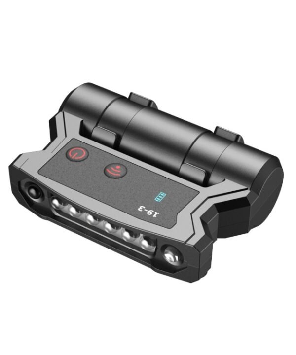 Fishing Headlight Induction Night Fishing Clip Cap Lamp Head-Wearing Small Super Bright Light Rechargeable Cap Clip Lamp,Style:, Basic Edition, Upgraded Version, Ultimate Edition (Black), Ultimate Edition  (Red)