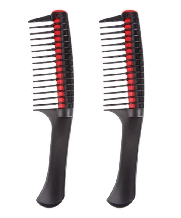 2 PCS 0089 Hair Salon Dyeing Hair Styling Brush Rolling Heart Smooth Hair Comb Brushing Hairdressing Tools